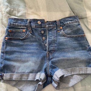 Levi's Button Fly Shorts size 27